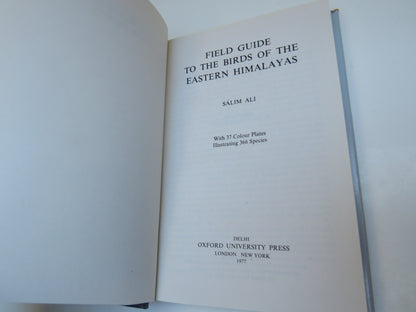 Field Guide To The Birds Of The Eastern Himalayas by Salim Ali 1977 book image 3