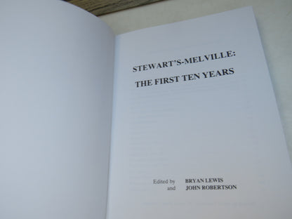 Stewart's-Melville: The First Ten Years Edited By Bryan Lewis and John Robertson 1979 book image 4