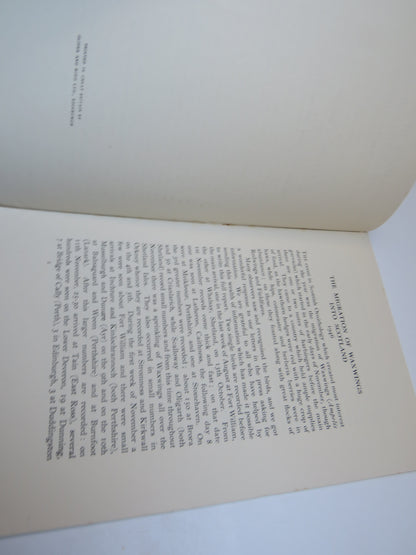 The Migration Of Waxwings Into Scotland 1946 By Evelyn V. Baxter and Leonora Jeffrey Rintoul 1947 book image 3