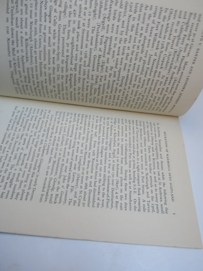 The Migration Of Waxwings Into Scotland 1946 By Evelyn V. Baxter and Leonora Jeffrey Rintoul 1947 book image 4