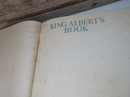 King Albert's Book A Tribute To The Belgian People From Representative Men and Women Throughout The World (Copy)