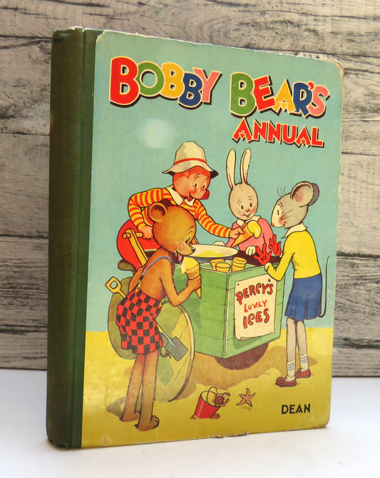 Bobby Bear's Annual - Vintage Children's Book book front cover