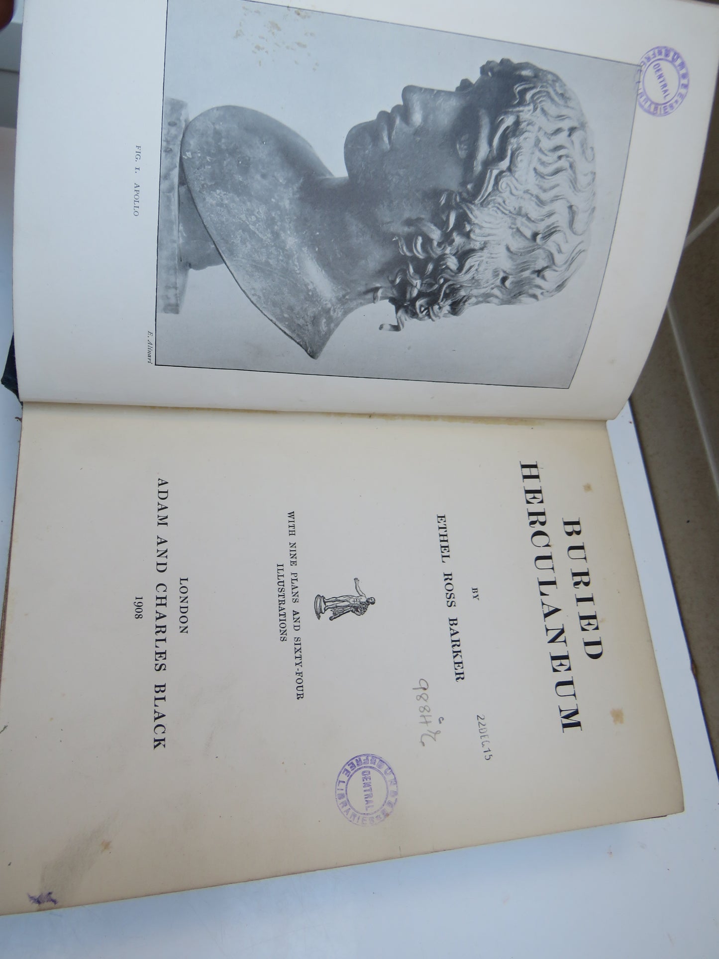 Buried Herculaneum By Ethel Ross Barker 1908