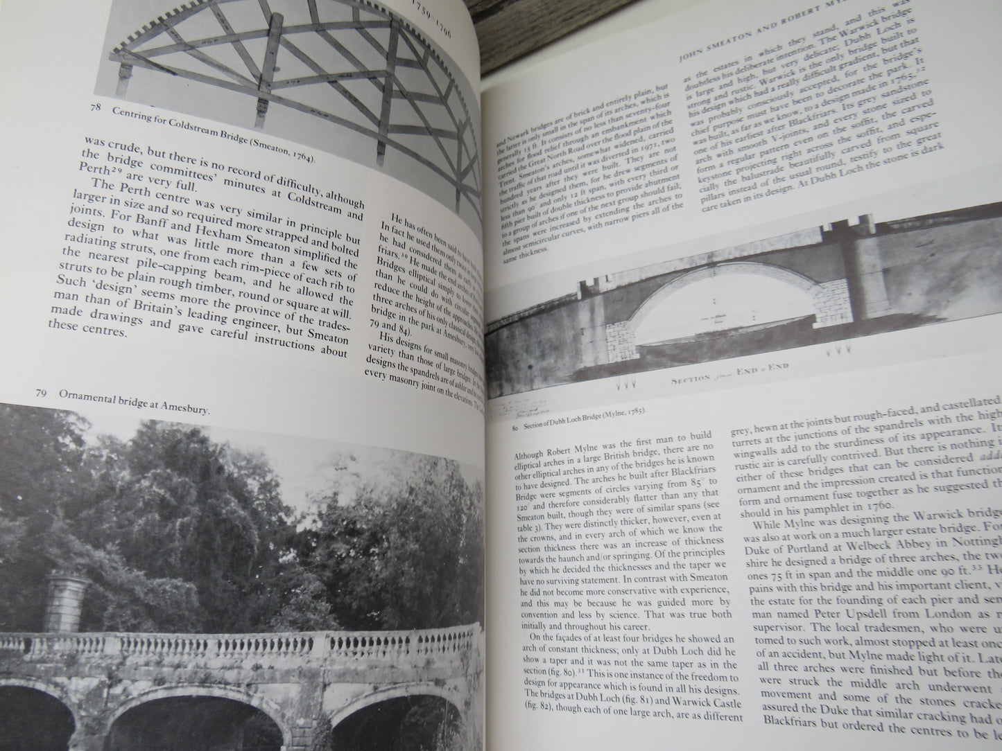 Arch Bridges and Their Builders 1735-1835 By Ted Ruddock 1979