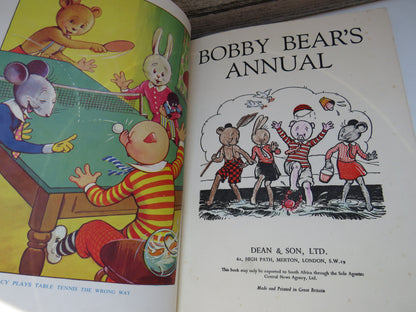 Bobby Bear's Annual - Vintage Children's Book