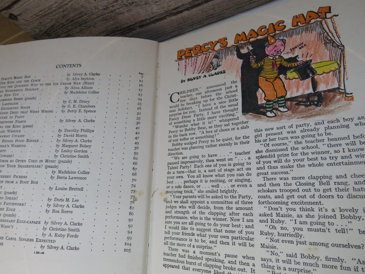 Bobby Bear's Annual - Vintage Children's Book