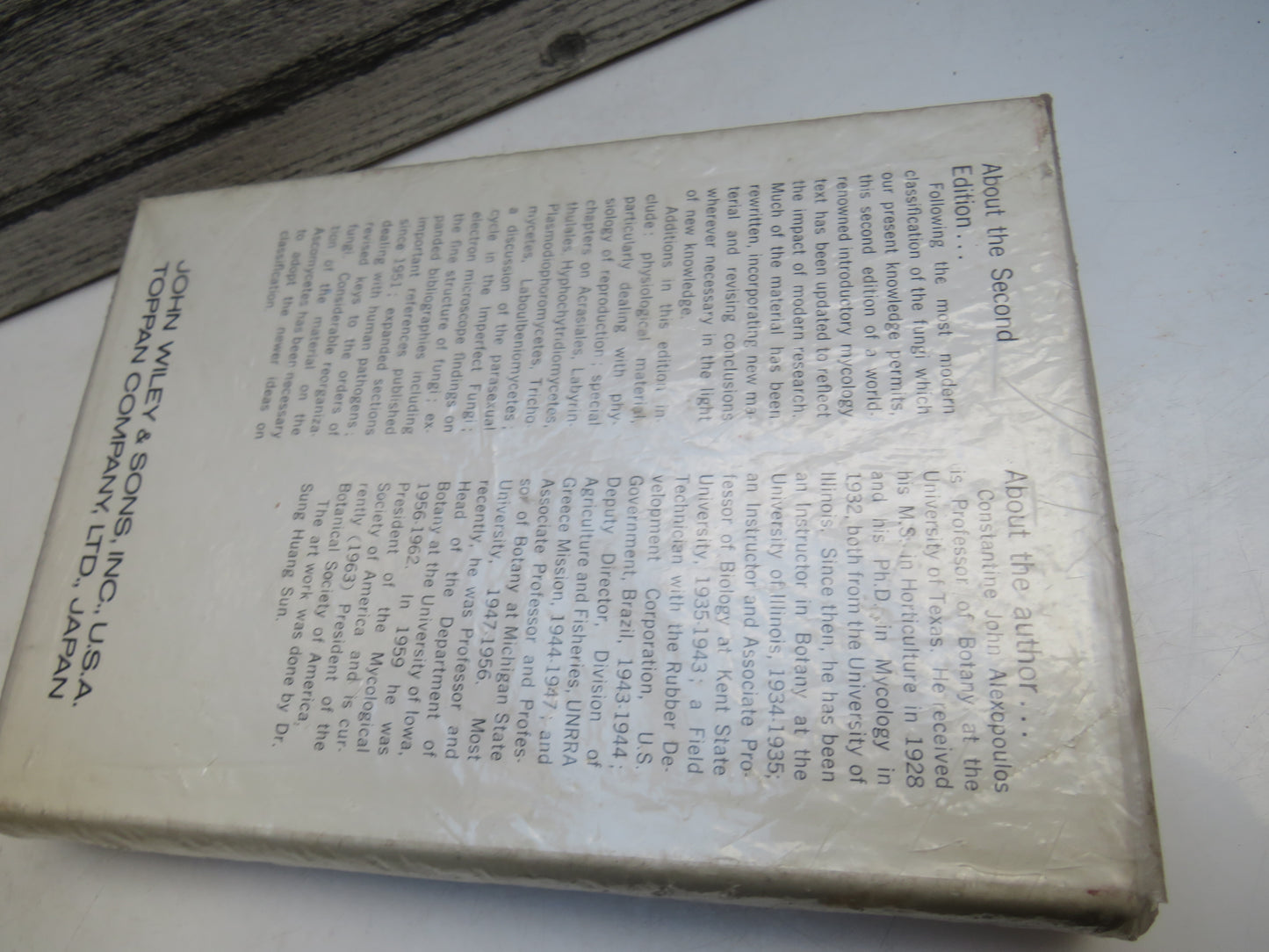 Introductory Mycology 2nd Edition 1962