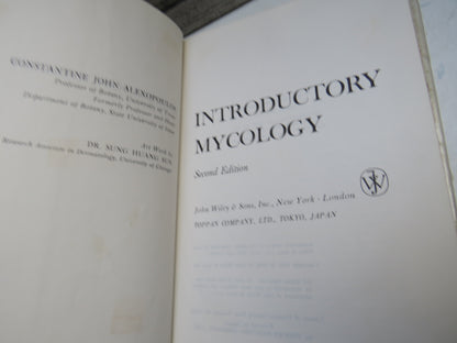 Introductory Mycology 2nd Edition 1962 book image 5