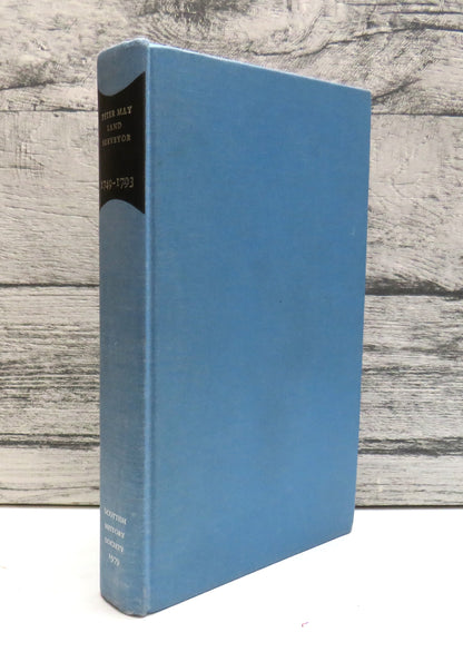 Papers on Peter May Land Surveyor 1749-1793 Edited By Ian H. Adams 1979 book front cover