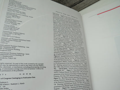 Textile Science by Kathryn L. Hatch (Textile Reference Book, 1993) book image 5