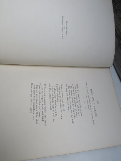 The Red Book of Animal Stories Selected and Edited By Andrew Lang 1899