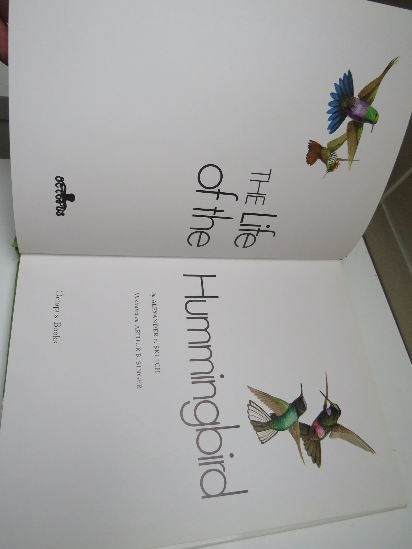 The Life of the Hummingbird by Alexander F. Skutch 1974