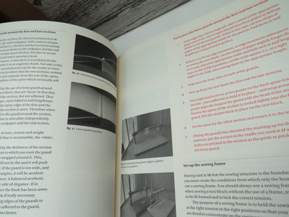 Fine Bookbinding, A Technical Guide by Jen Lindsay (First Edition, Bookbinding Guide Book, 2009) book image 7