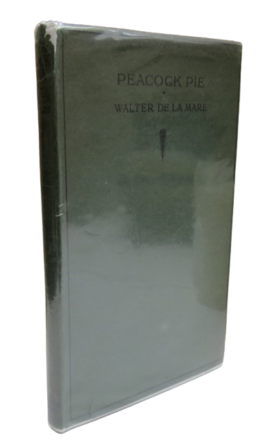 Peacock Pie A Book of Rhymes By Walter De La Mare 1921 book front cover