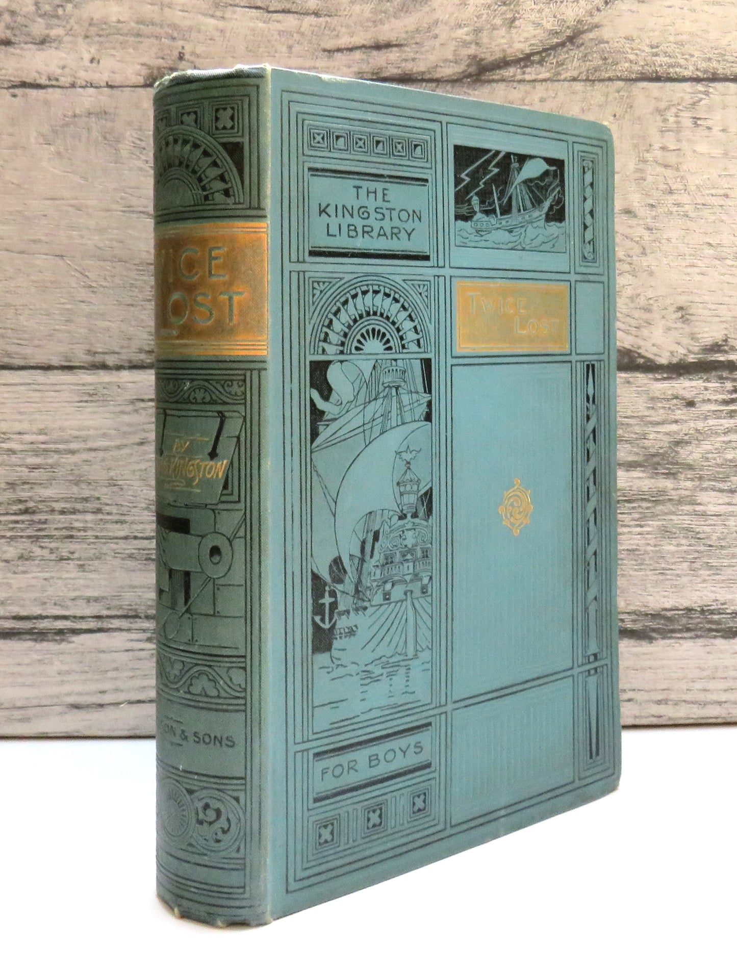 Twice Lost A Story of Shipwreck, and of Adventure In The Wilds of Australia By The Late W. H. G. Kingston 1897