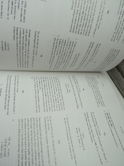 The Vindolanda Writing-Tablets (Tabulae Vindolandenses III) edited by Alan K. Bowman and J. David Th book image 5