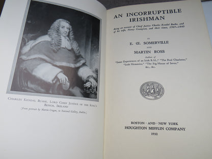 An Incorruptible Irishman By E. OE. Somerville and Martin Ross 1932