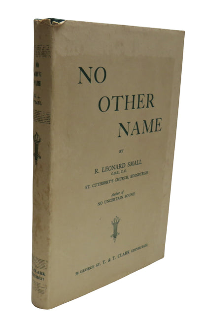 No Other Name By R. Leonard Small 1966 Vintage Book book front cover