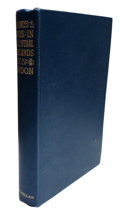 Highways and Byways In The Central Highlands By Seton Gordon 1949 Antique Book book front cover
