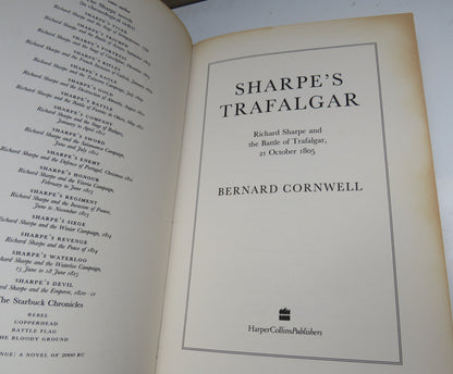Sharpe's Trafalgar by Bernard Cornwell, 2000 book image 3