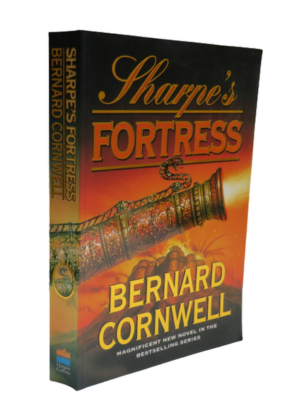 Sharpe's Fortress by Bernard Cornwell, 1999 book front cover