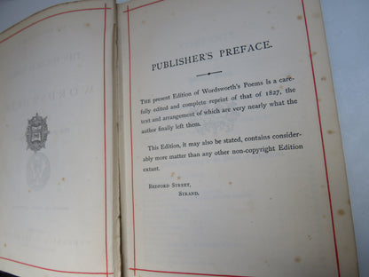 The Poetical Works of Wordsworth