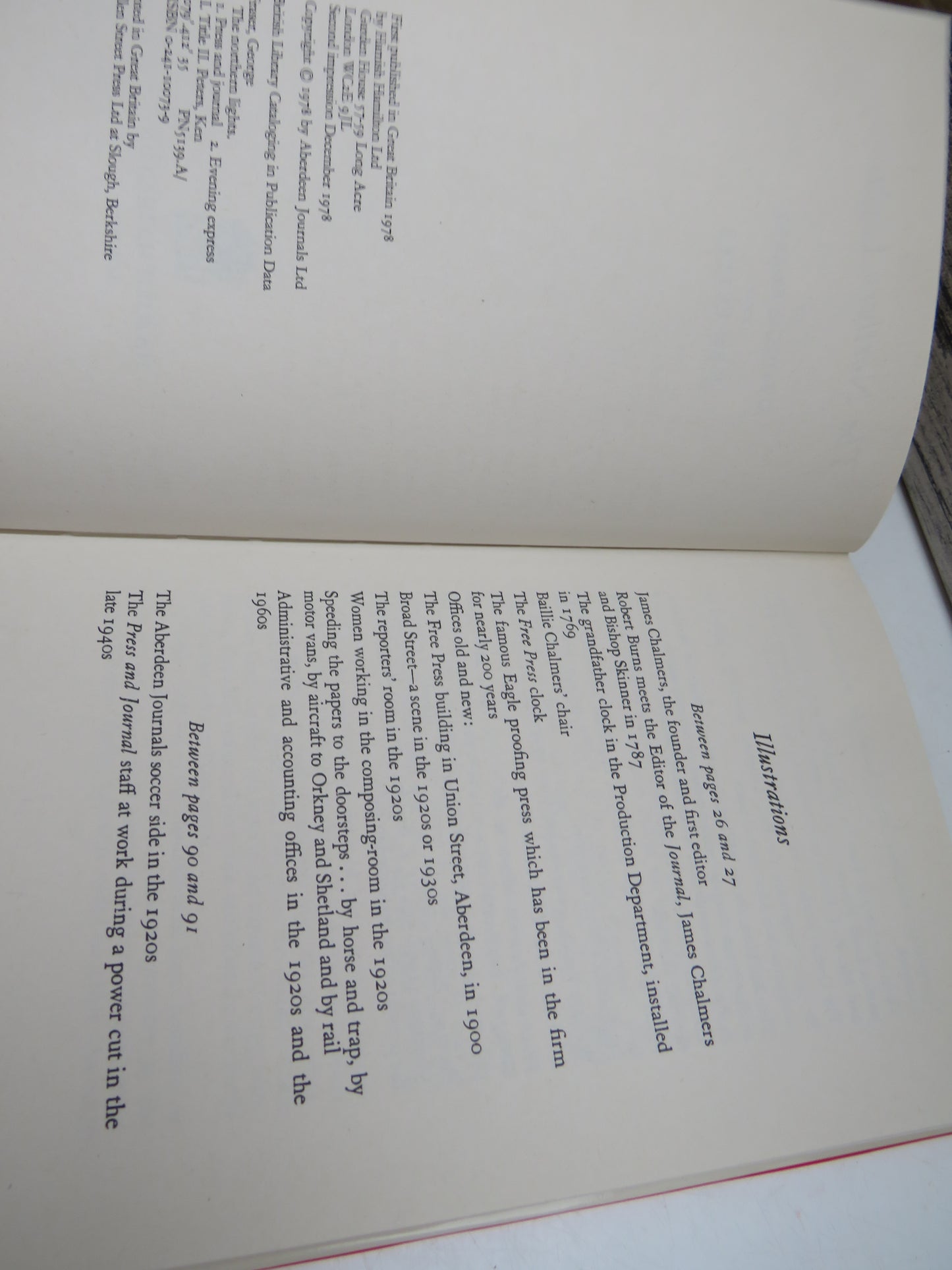 The Northern Lights By George Fraser and Ken Peters 1978