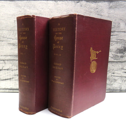 A History Of The House of Percy From The Earliest Times Down To The Present Century By Gerald Brenan book front cover