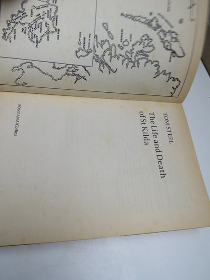 The Life and Death of St Kilda By Tom Steel 1989 book image 4