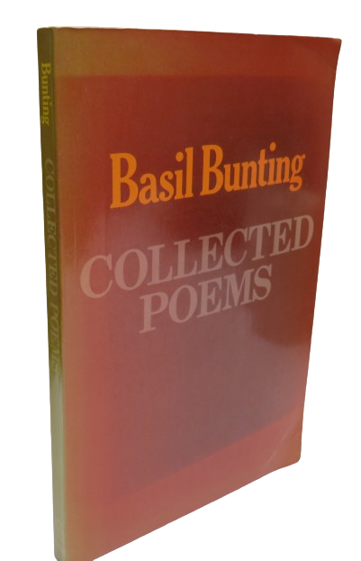 Basil Bunting Collected Poems 1978 book front cover