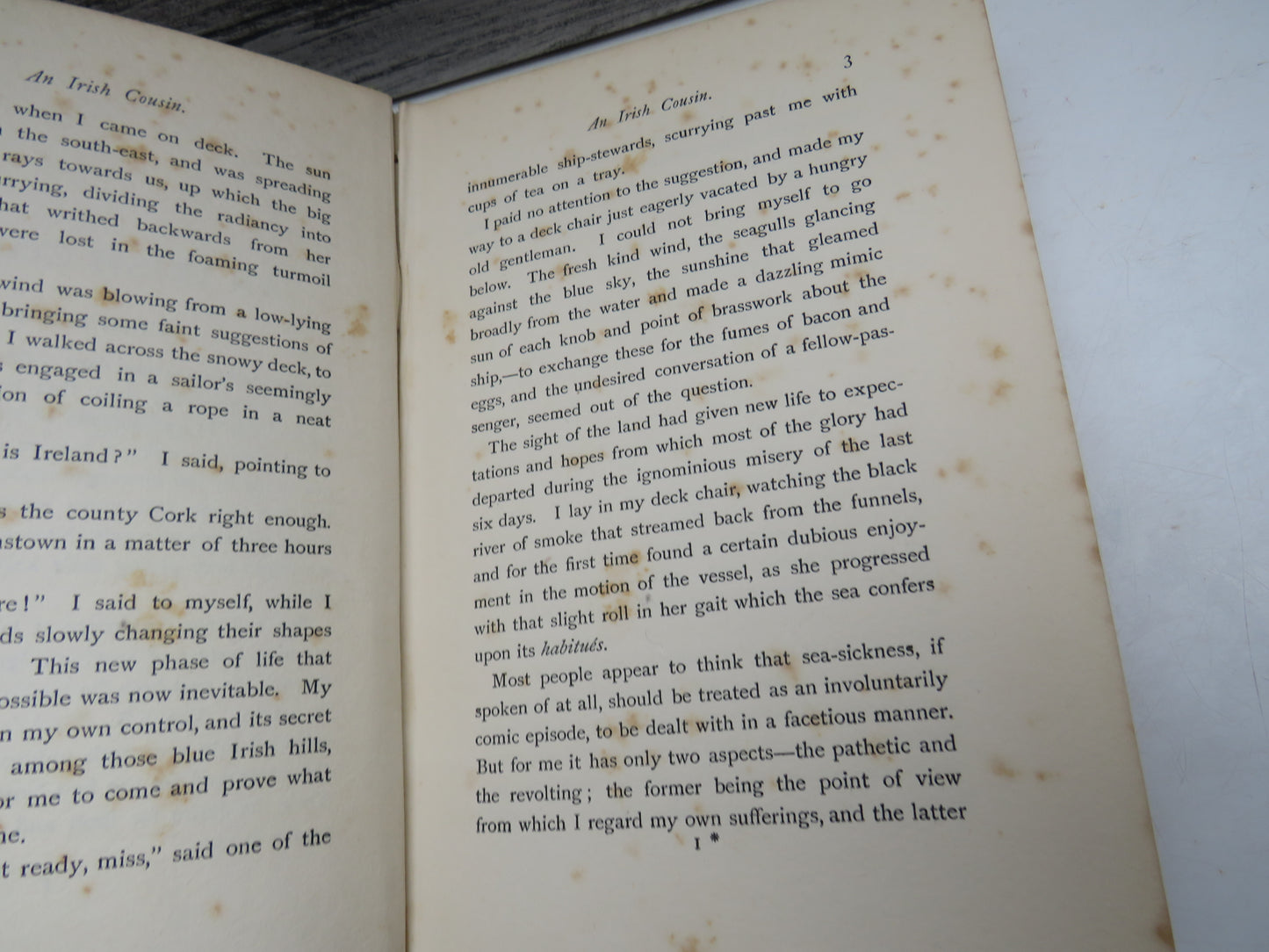 An Irish Cousin By E. OE. Somerville and Martin Ross 1903 New and Revised Edition