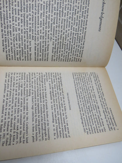 The Life and Death of St Kilda By Tom Steel 1989 book image 5