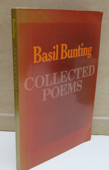 Basil Bunting Collected Poems 1978 book image 2