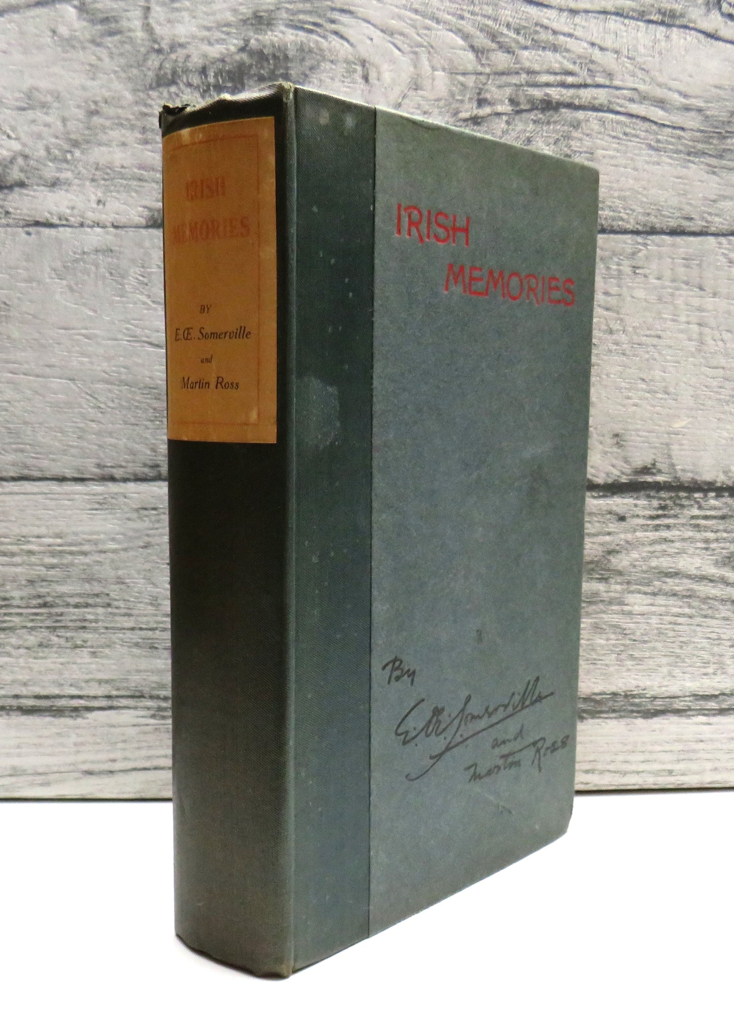 Irish Memories By E. OE. Somerville and Martin Ross 1917