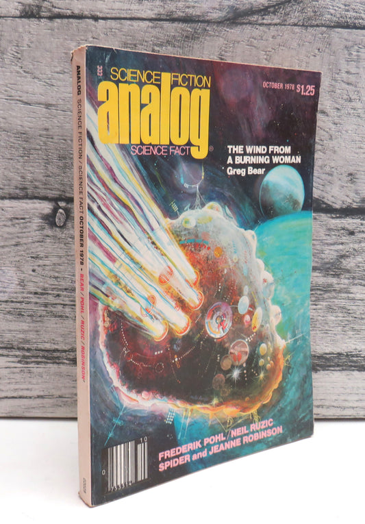 The Wind From A Burning Woman by Greg Bear (Science Fiction, 1978)