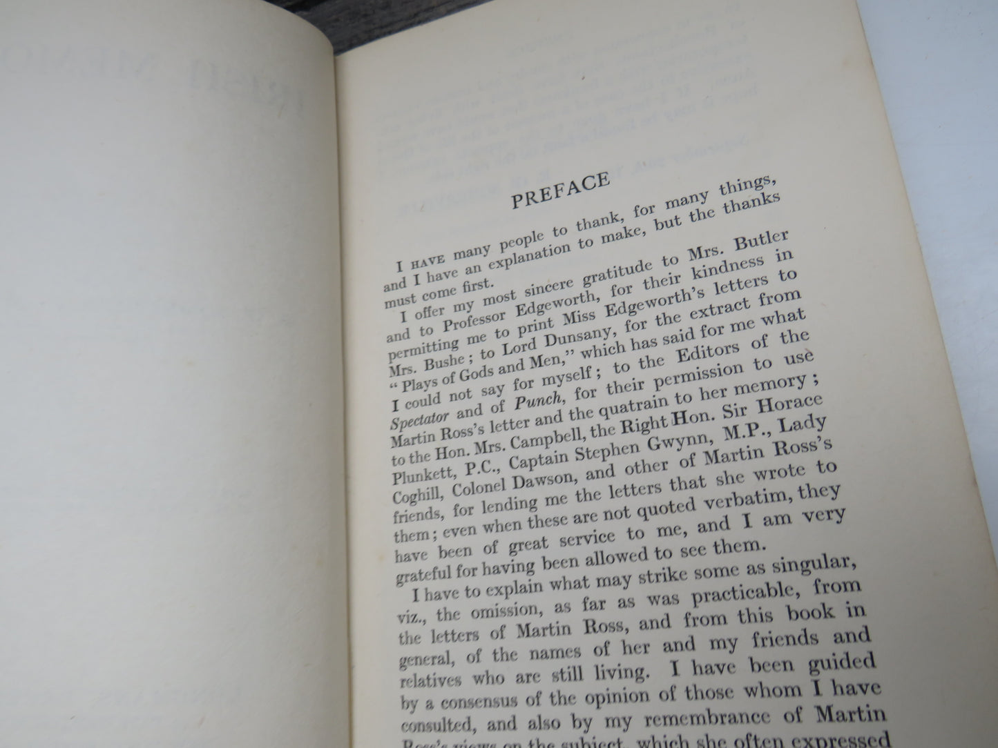 Irish Memories By E. OE. Somerville and Martin Ross 1917