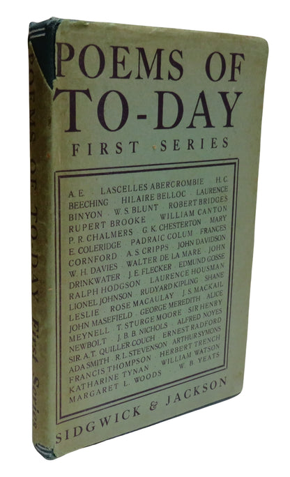 Poems of To-Day: First Series 1948 book front cover