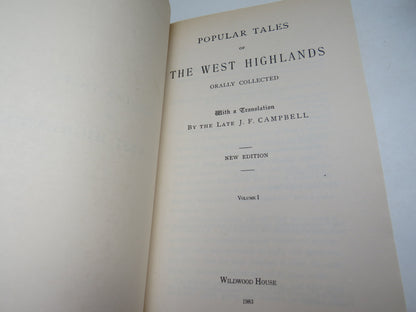 Popular Tales Of The West Highlands By J. F. Campbell Volume 1-3 book image 6