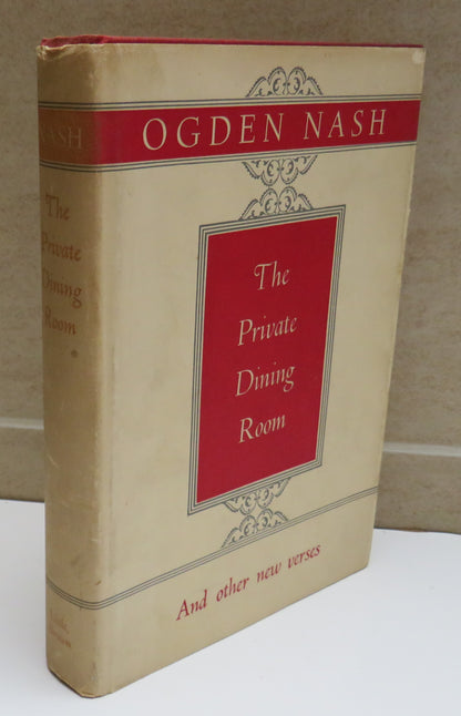 The Private Dining Room And Other New Verses By Ogden Nash 1953 book image 2