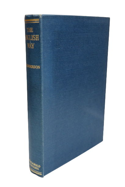 The English Way, A Text-book on the Art of Writing by B. L. K. Henderson, 1948 book front cover