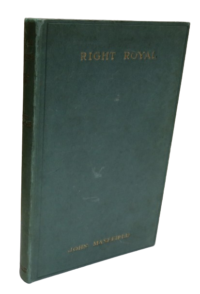 Right Royal By John Masefield 1920 1st Edition book front cover