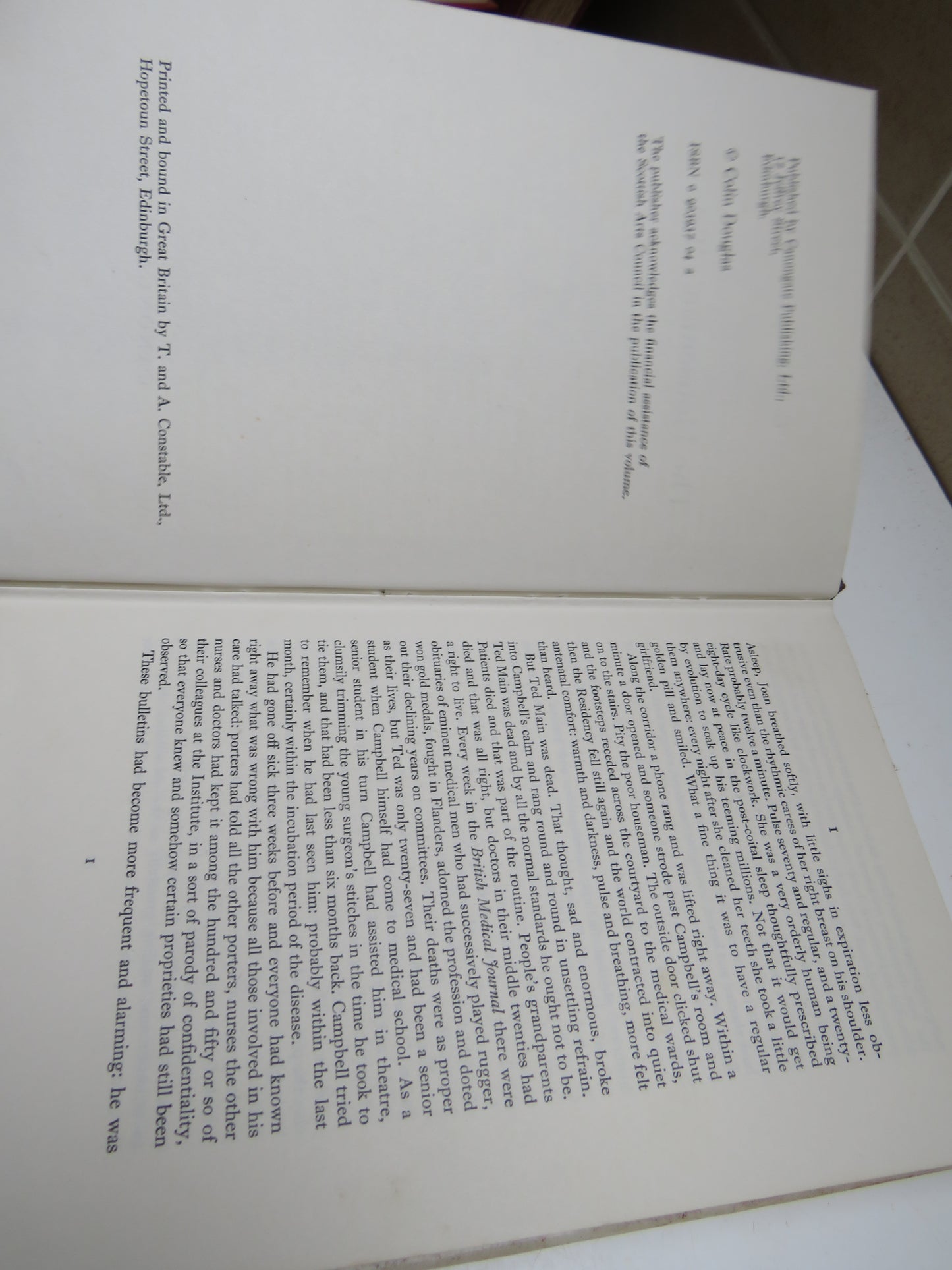 The Houseman's Tale By Colin Douglas Vintage Book