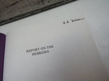 The Rev. Dr John Walker's Report On The Hebrides Of 1764 and 1771 Edited By Margaret M. Mckay 1980 book image 3