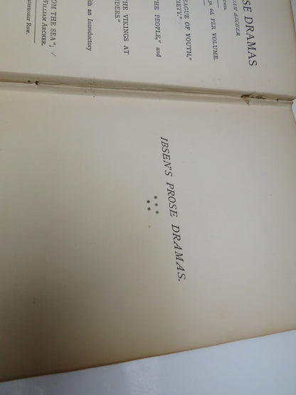 Prose Dramas Rosmersholm: The Lady From The Sea: Hedda Gabler: By Henrik Ibsen English Edition book image 4