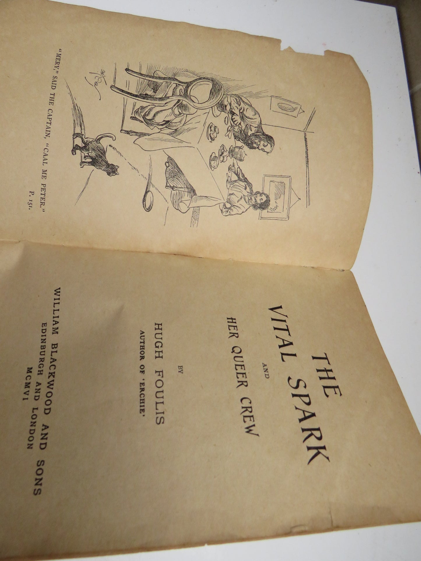 The Vital Spark and Her Queer Crew by Hugh Foulis 1906