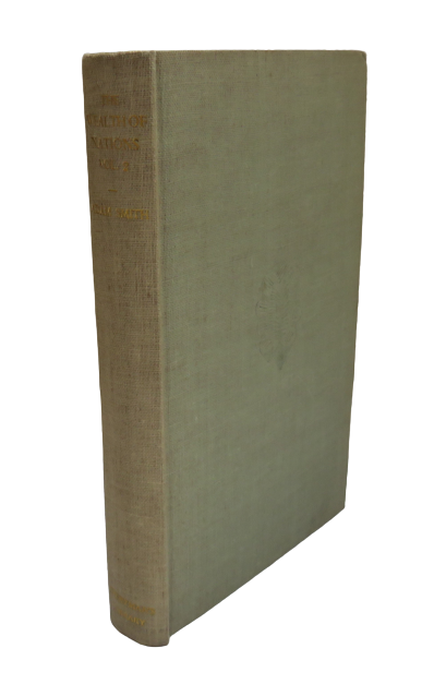The Wealth of Nations Volume 2 by Adam Smith, 1938 book front cover