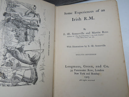 Some Experiences of an Irish R.M. By E. OE. Somerville and Martin Ross 1903