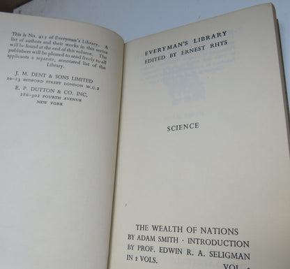 The Wealth of Nations Volume 2 by Adam Smith, 1938 book image 4