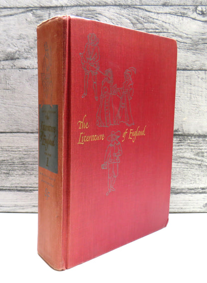 The Literature of England An Anthology and a History Volume One 1947