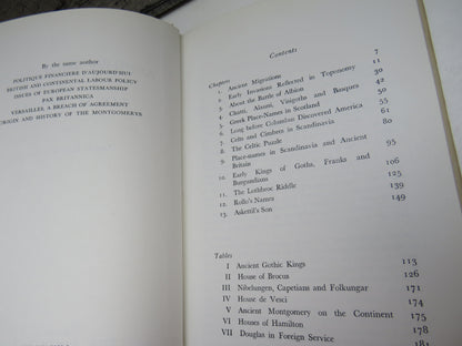Ancient Migrations and Royal Houses By Count B. G. De Montgomery 1968 book image 5